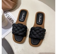  Summer Slippers For Women Fashion Outwear Slippers For Women Anti Slip Versatile Outgoing Flatsole Sandals For Women Wholesale